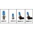 Blitz - Halogen Dual Tube Blub 3000K 55W Hb4