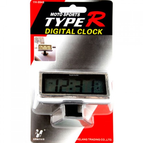 Type-R - Digital Led Clock Dashboard