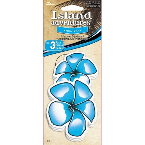 CUSTOM - Hawaiian Flower New Car Scent Hanging Tree Style Air Fresheners