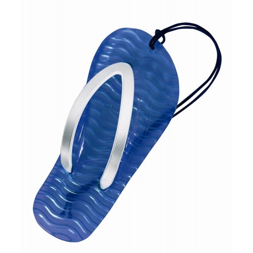 CUSTOM - Blue Sandal Beach Breeze Hanging Tree Style Air Freshener