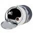 24e - Portable Ashtray Smokeless Camouflage Color Pu Design For Car A